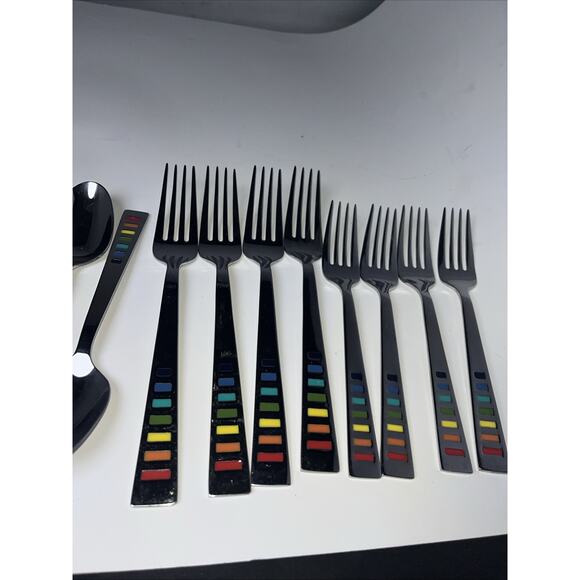 Retired Fiesta Celebration 20-Piece Flatware Set, Service For 4 - Picture 2 of 8